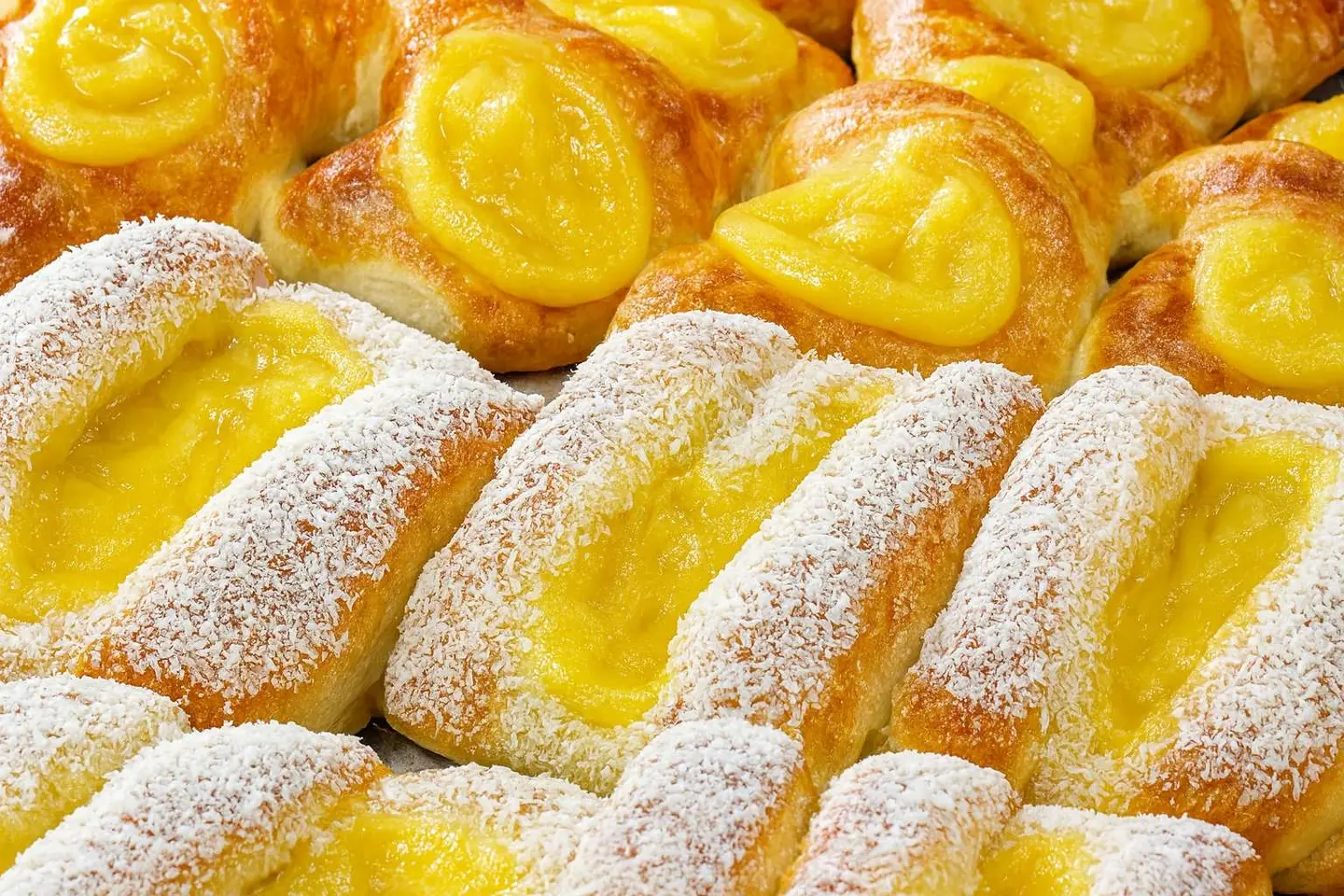Facturas con crema